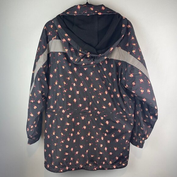 Cabi Fleece Coat with hood Size M - Picture 4 of 4